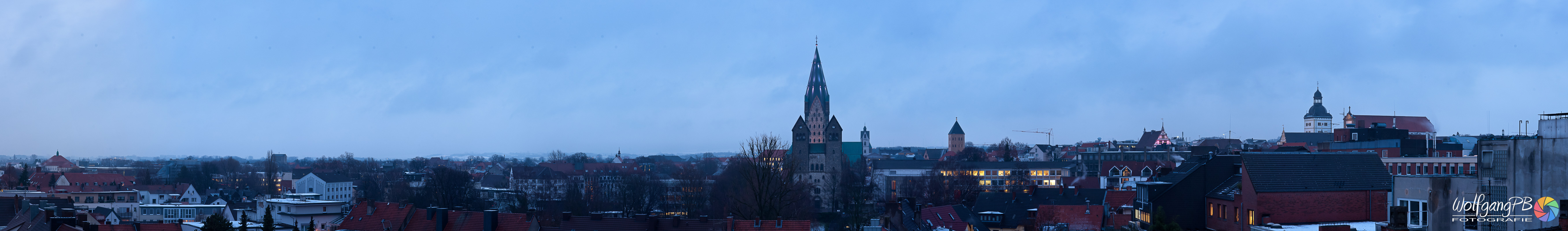 Panorama der Stadt Paderborn